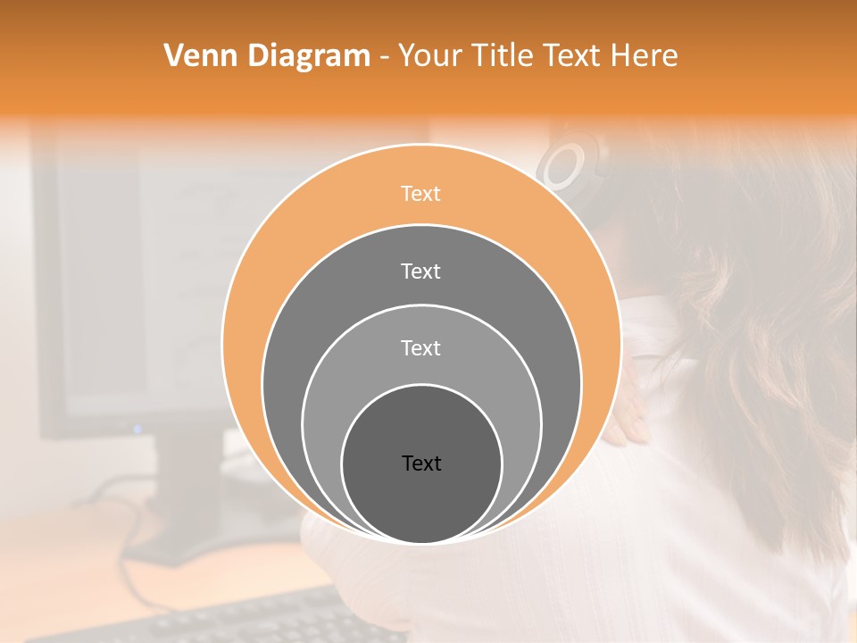 Part Cool White PowerPoint Template