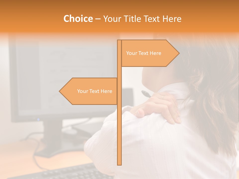 Part Cool White PowerPoint Template