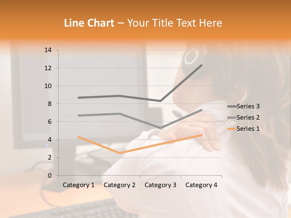 Part Cool White PowerPoint Template