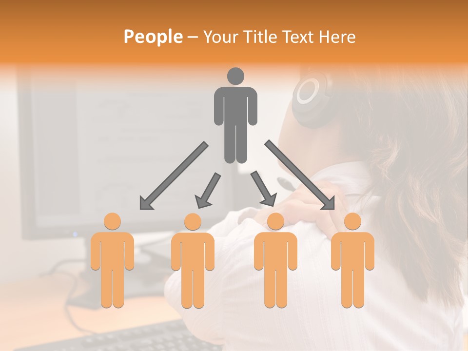 Part Cool White PowerPoint Template