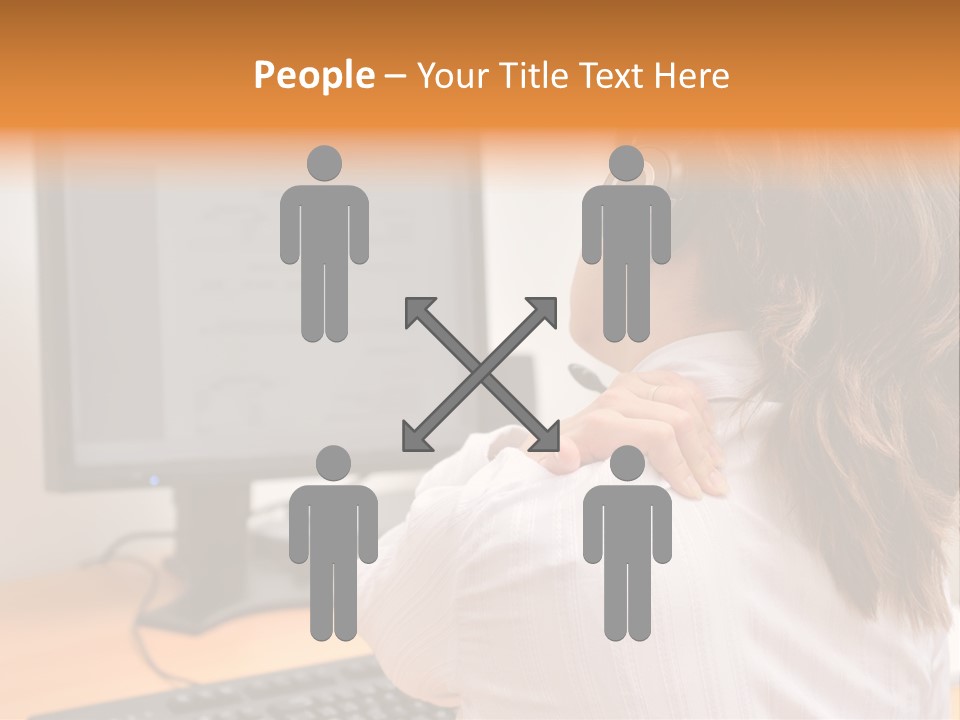 Part Cool White PowerPoint Template