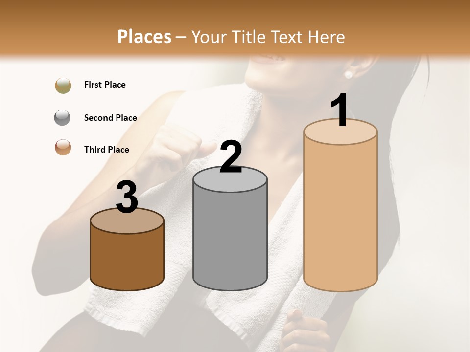 White Switch Temperature PowerPoint Template