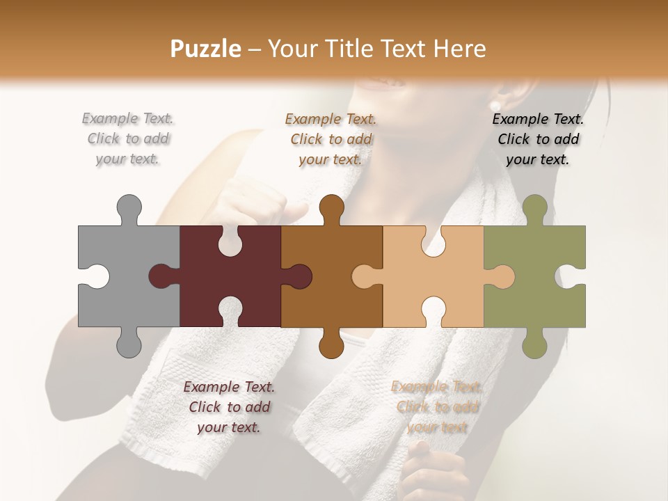 White Switch Temperature PowerPoint Template