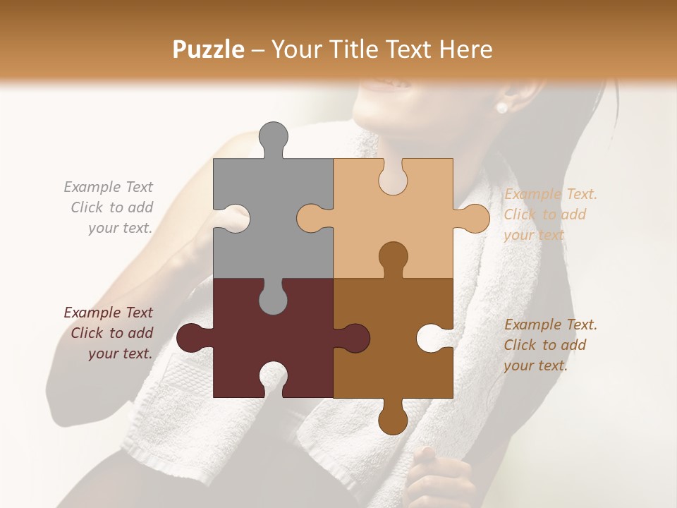 White Switch Temperature PowerPoint Template