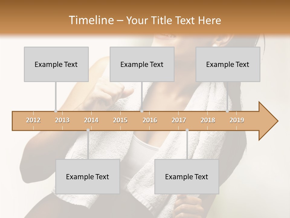 White Switch Temperature PowerPoint Template