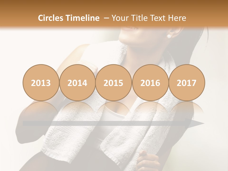 White Switch Temperature PowerPoint Template