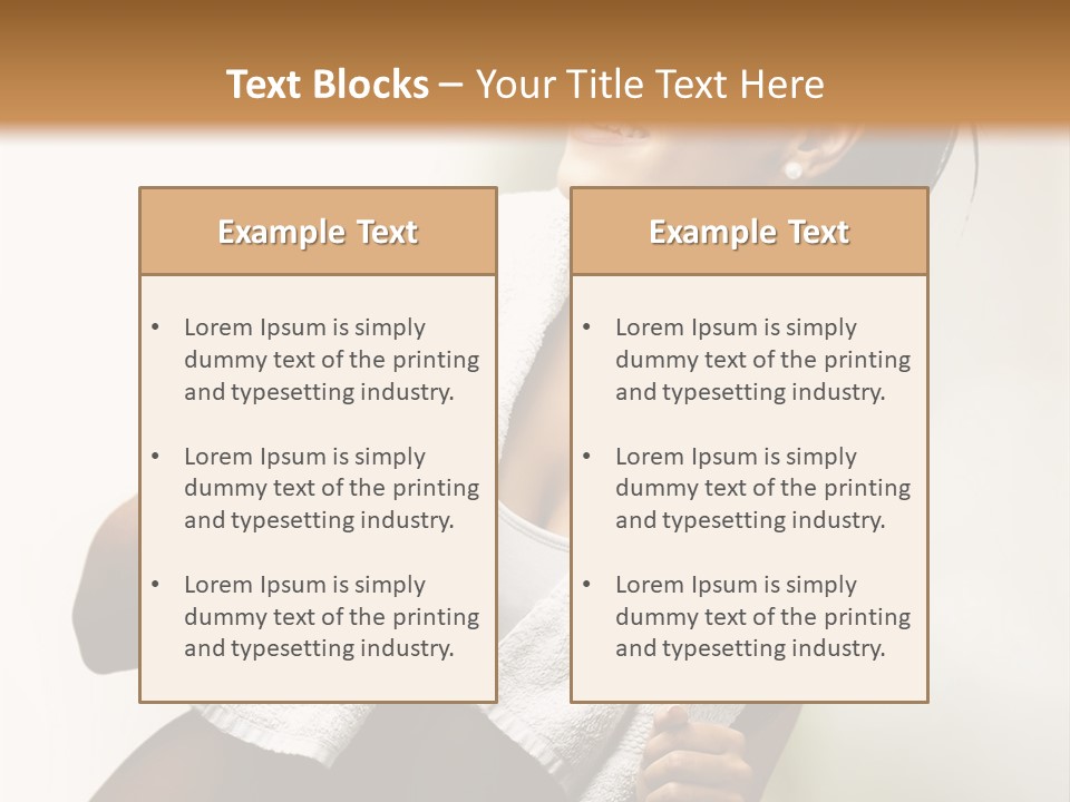 White Switch Temperature PowerPoint Template