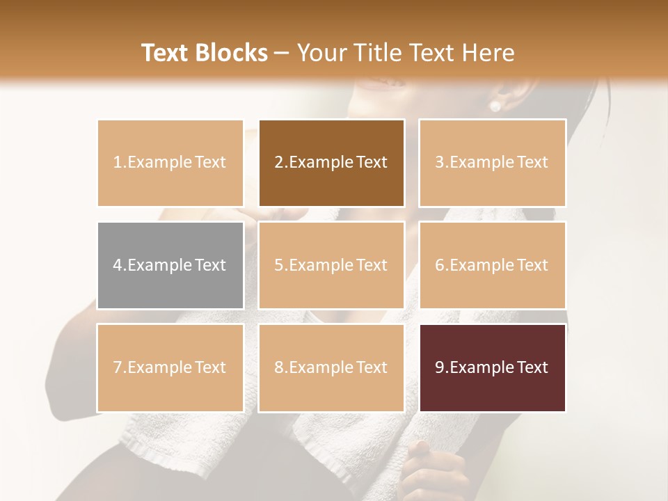 White Switch Temperature PowerPoint Template