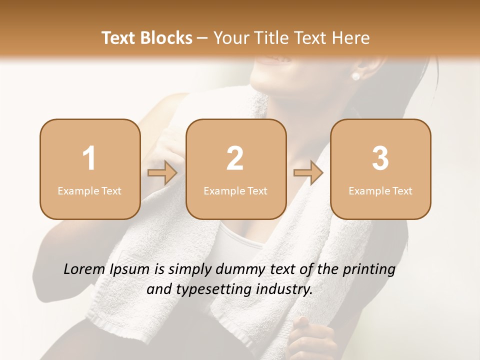 White Switch Temperature PowerPoint Template