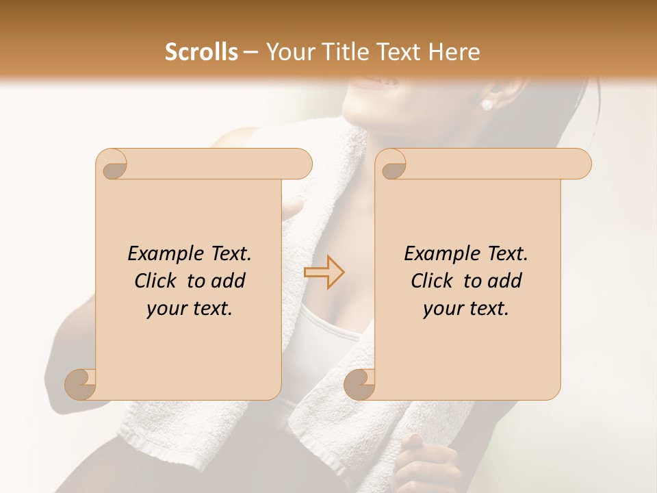 White Switch Temperature PowerPoint Template