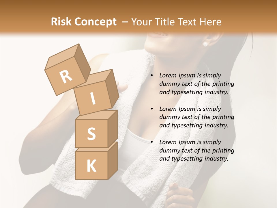 White Switch Temperature PowerPoint Template