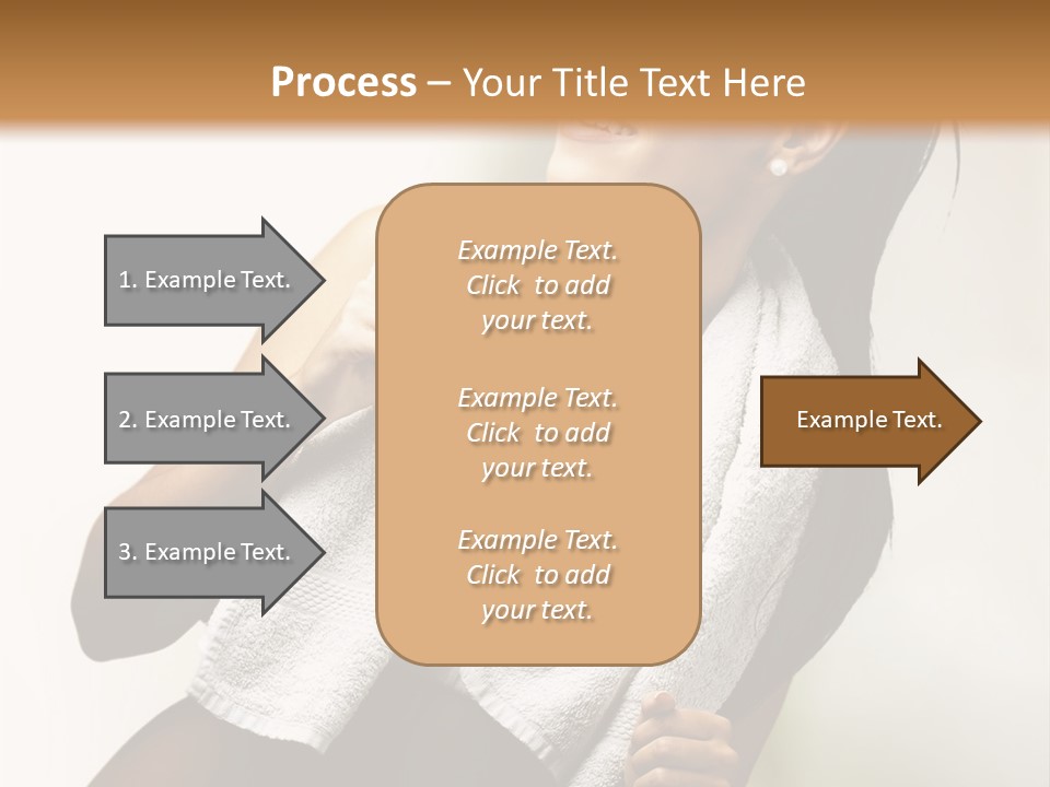 White Switch Temperature PowerPoint Template