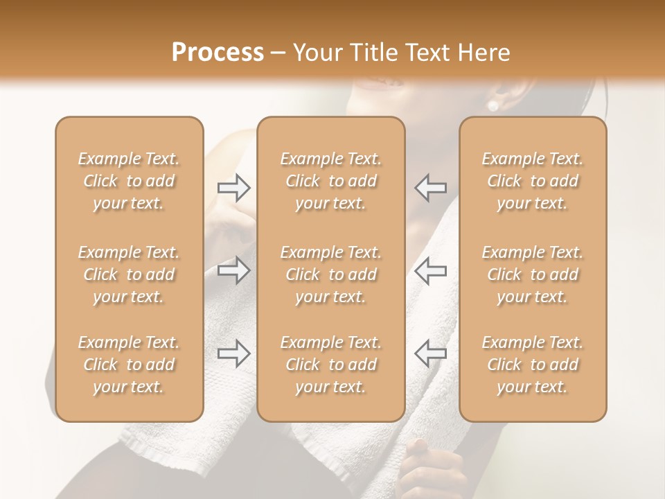 White Switch Temperature PowerPoint Template