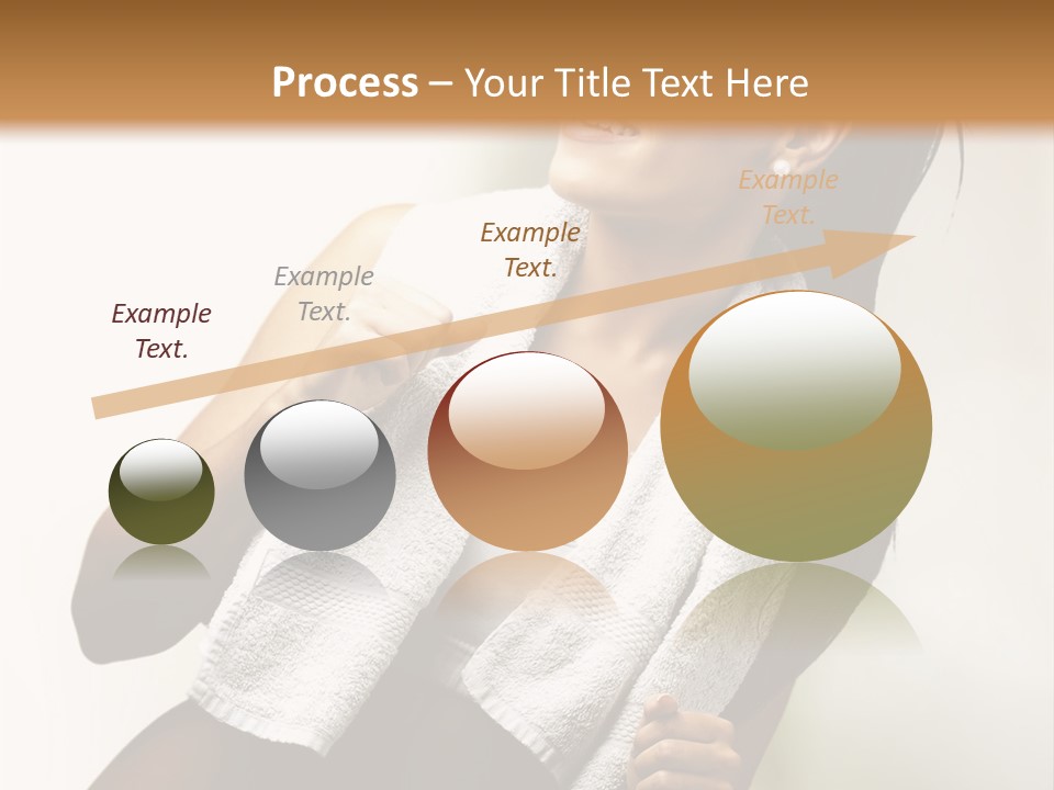 White Switch Temperature PowerPoint Template