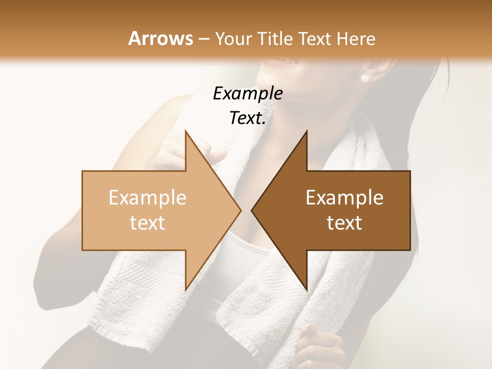 White Switch Temperature PowerPoint Template