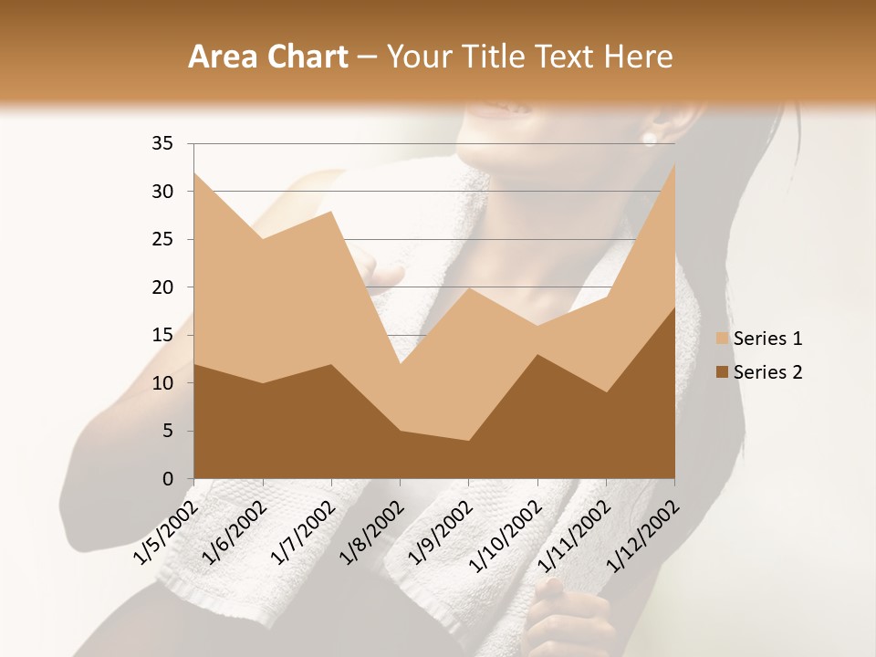 White Switch Temperature PowerPoint Template
