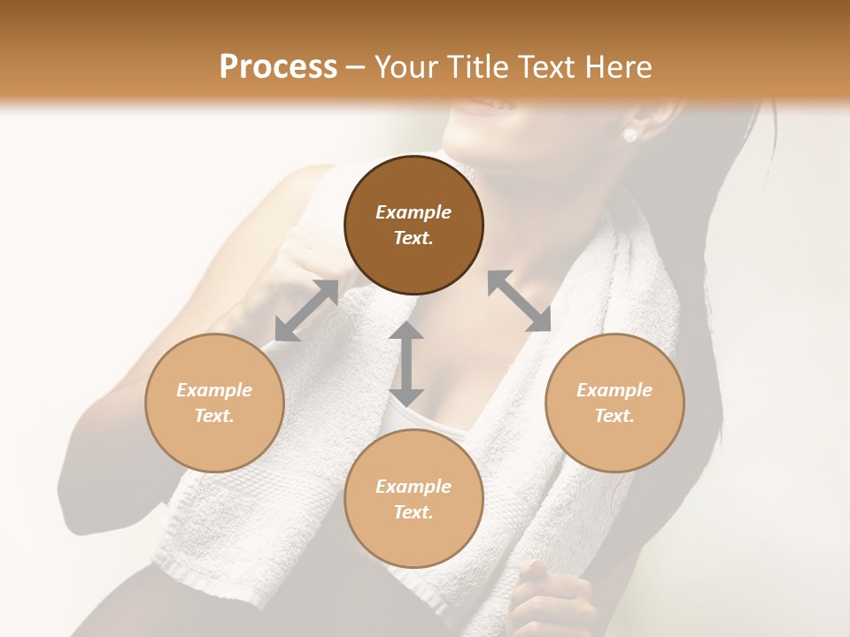 White Switch Temperature PowerPoint Template