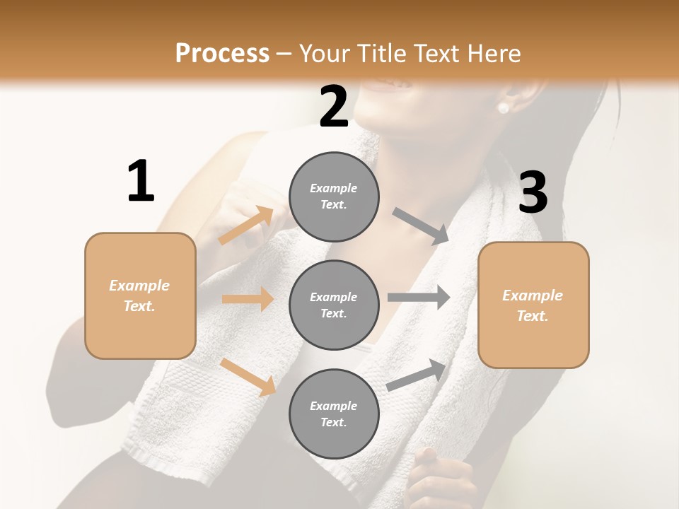 White Switch Temperature PowerPoint Template