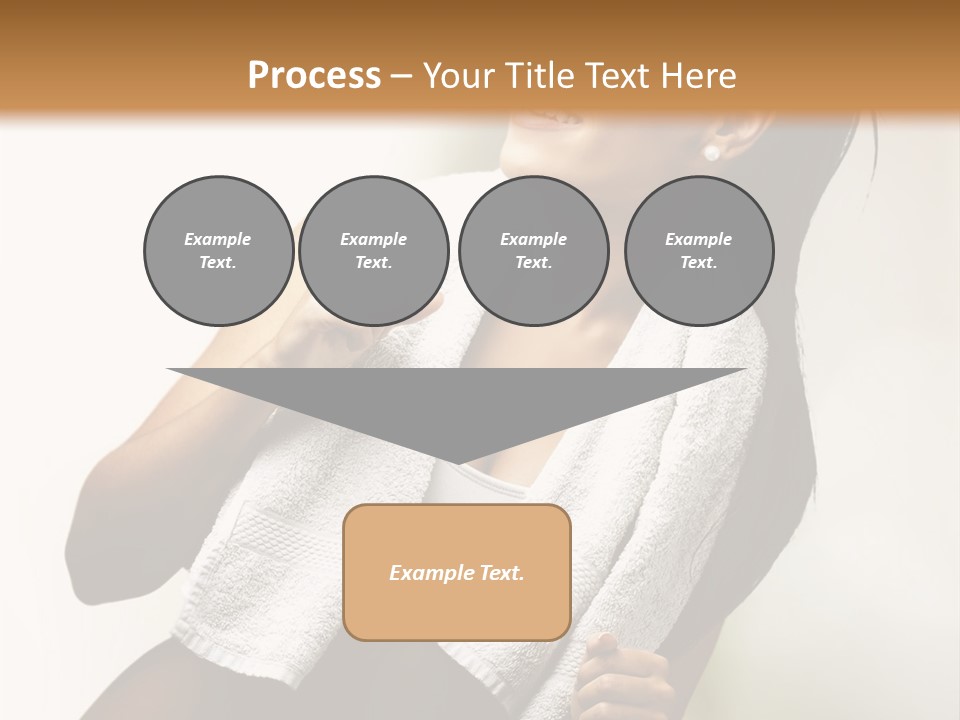 White Switch Temperature PowerPoint Template