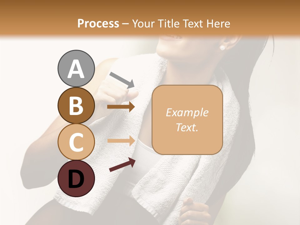 White Switch Temperature PowerPoint Template
