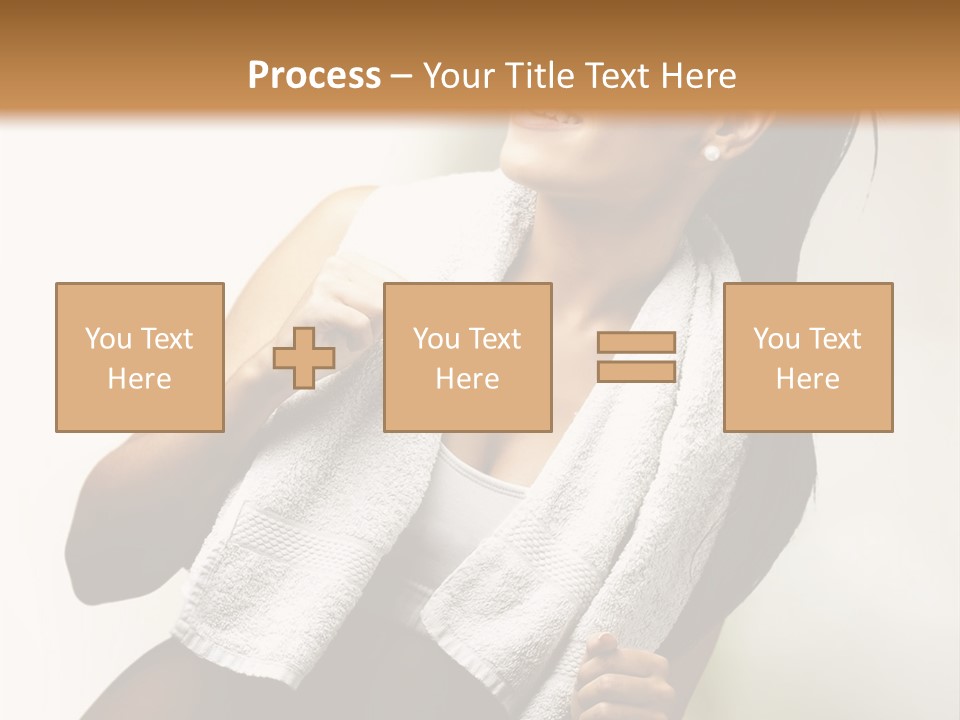 White Switch Temperature PowerPoint Template