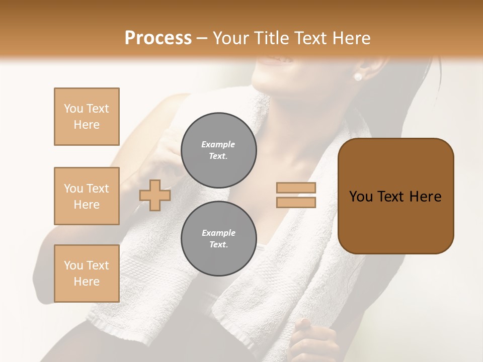 White Switch Temperature PowerPoint Template