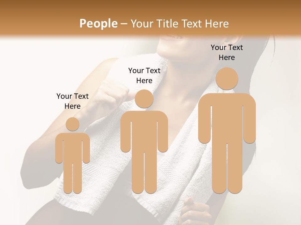 White Switch Temperature PowerPoint Template