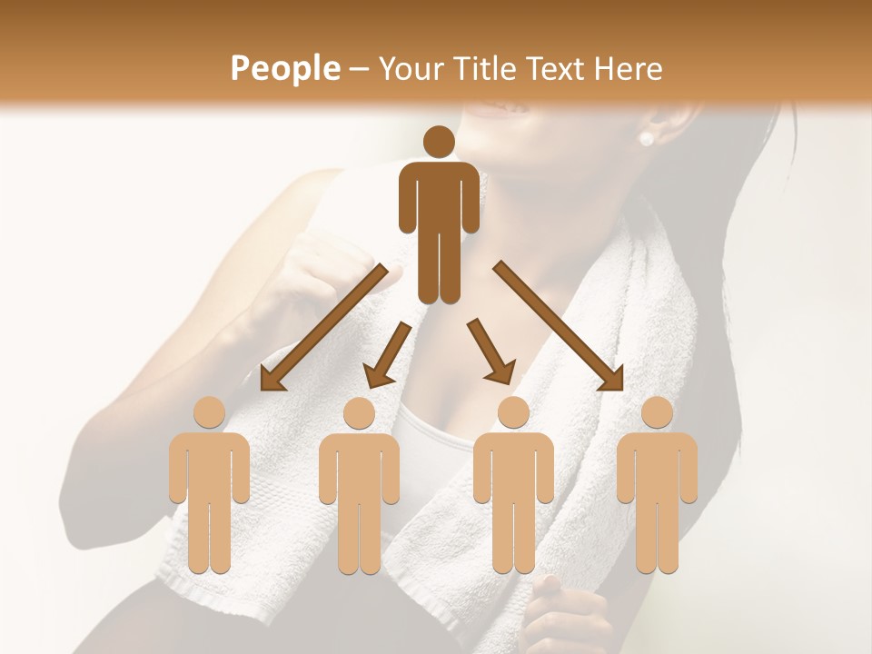 White Switch Temperature PowerPoint Template