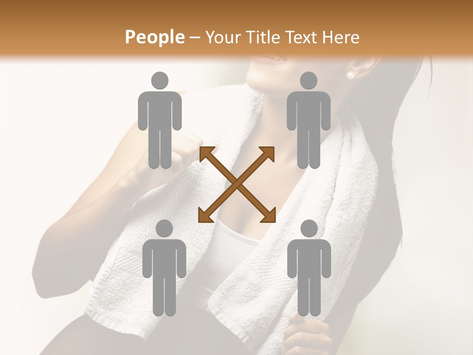 White Switch Temperature PowerPoint Template