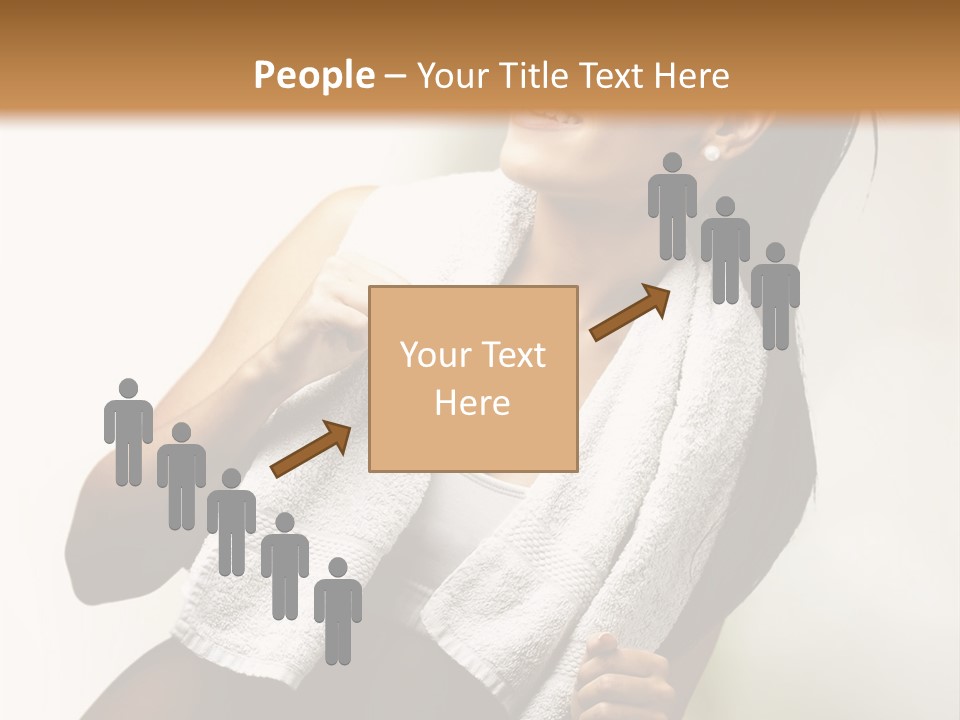 White Switch Temperature PowerPoint Template