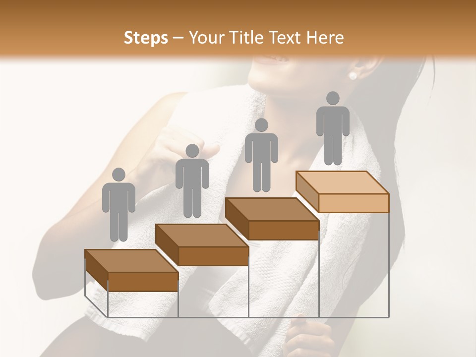 White Switch Temperature PowerPoint Template