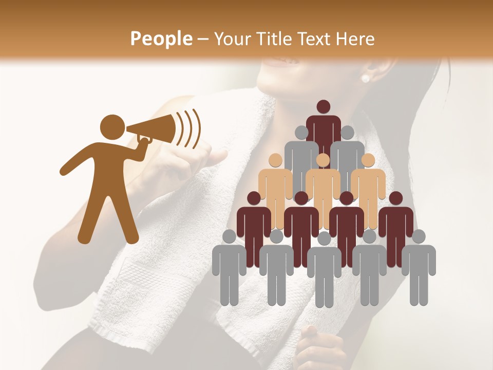 White Switch Temperature PowerPoint Template