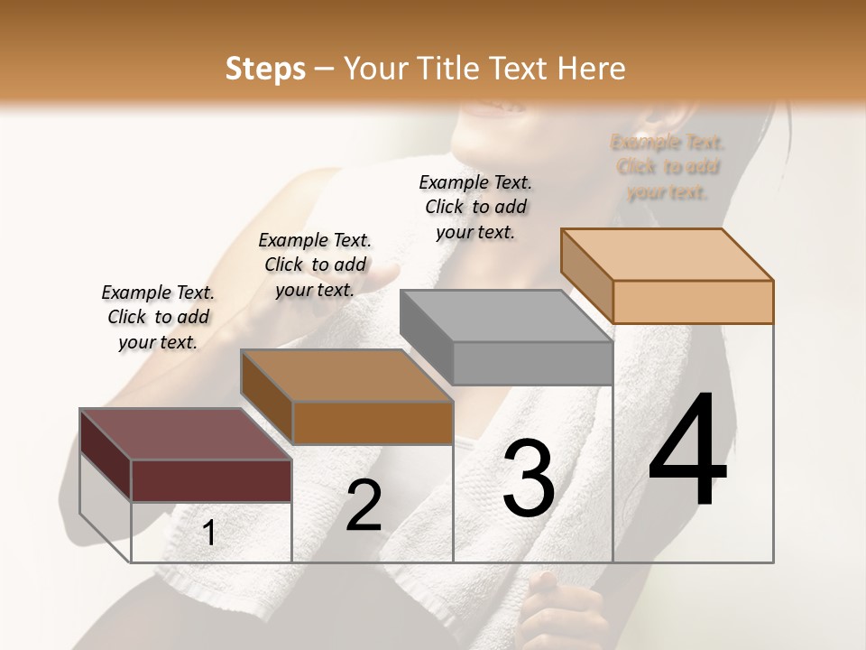 White Switch Temperature PowerPoint Template