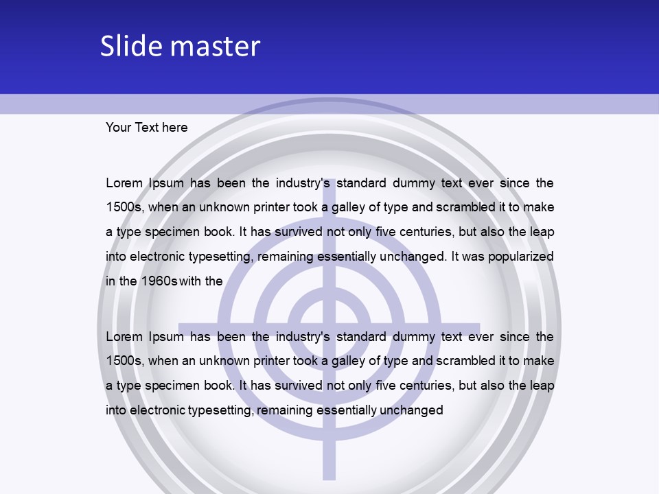 Air Power Industry PowerPoint Template