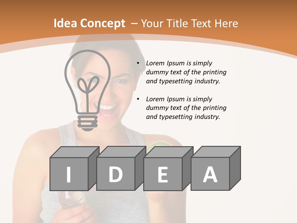 Unit Cold Industry PowerPoint Template