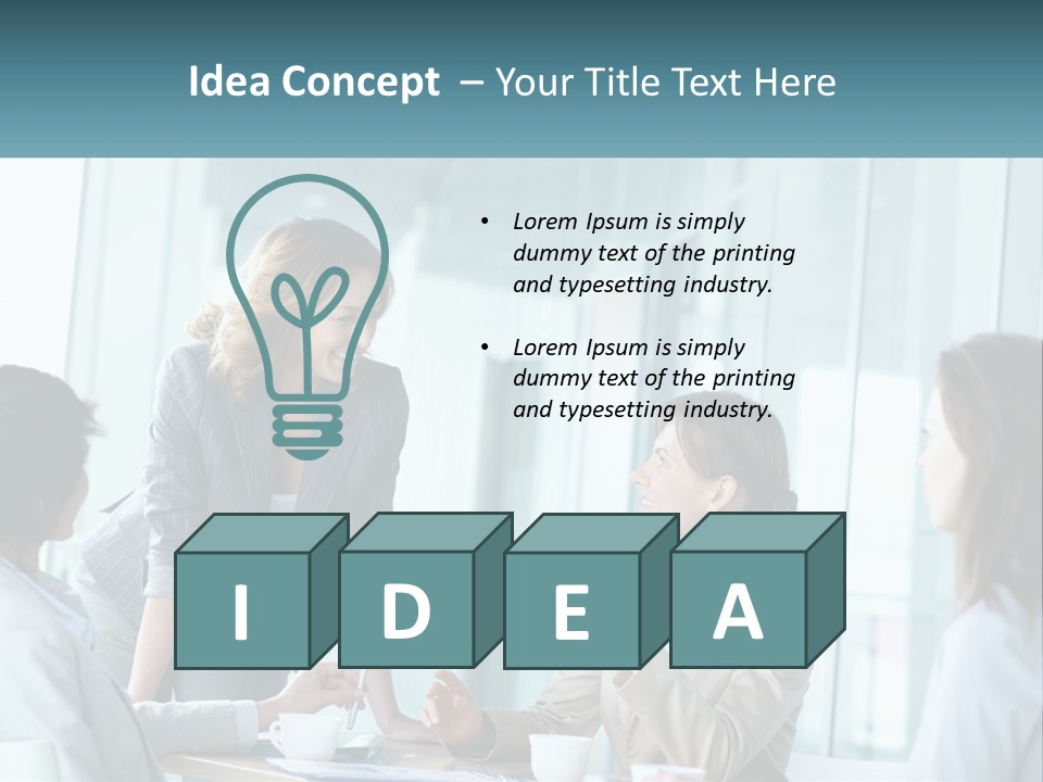 Electric Part Power PowerPoint Template