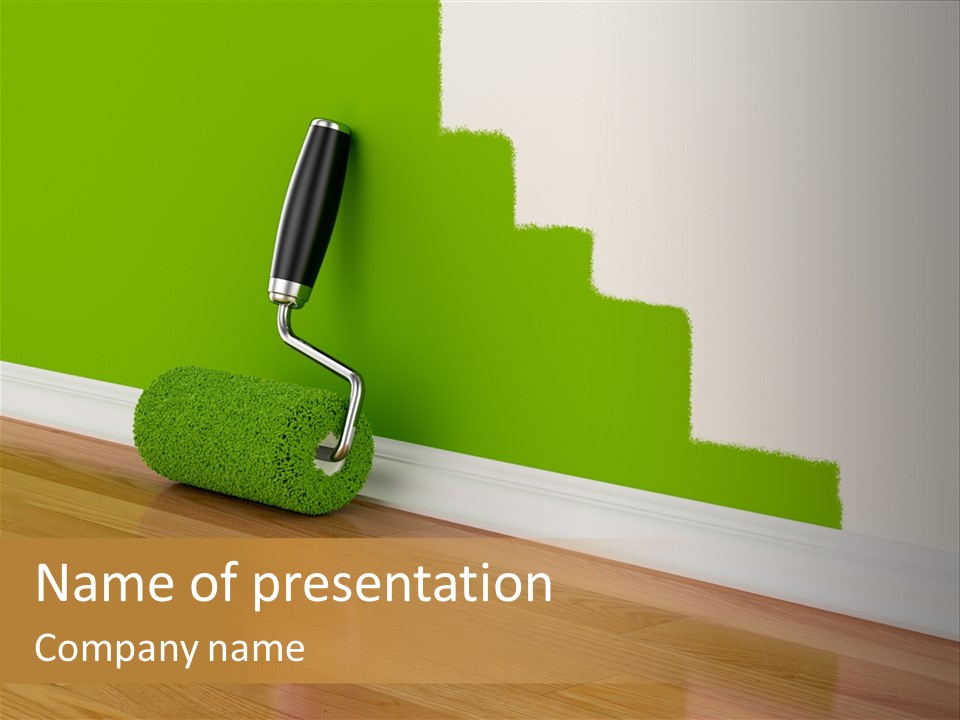 Industry Equipment White PowerPoint Template