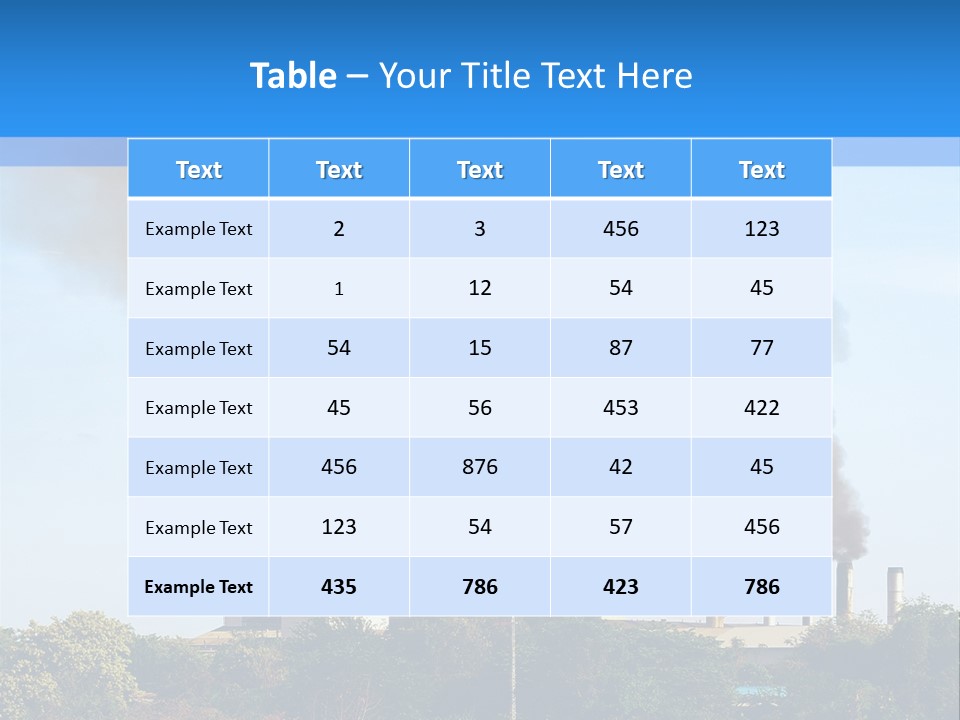 Part Home Climate PowerPoint Template
