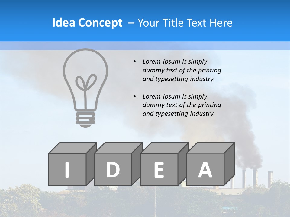 Part Home Climate PowerPoint Template