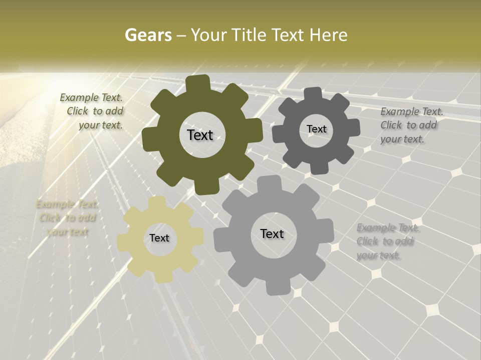 Conditioner Condition Equipment PowerPoint Template