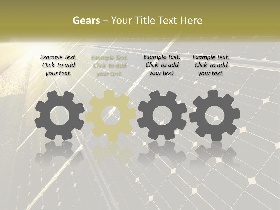 Conditioner Condition Equipment PowerPoint Template