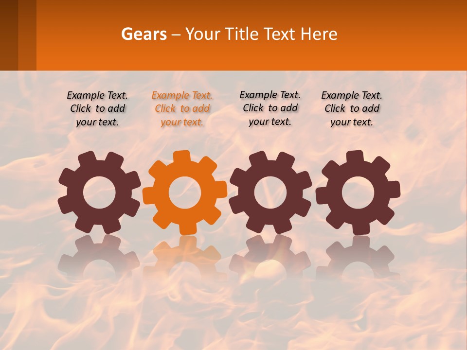 Supply Unit Technology PowerPoint Template