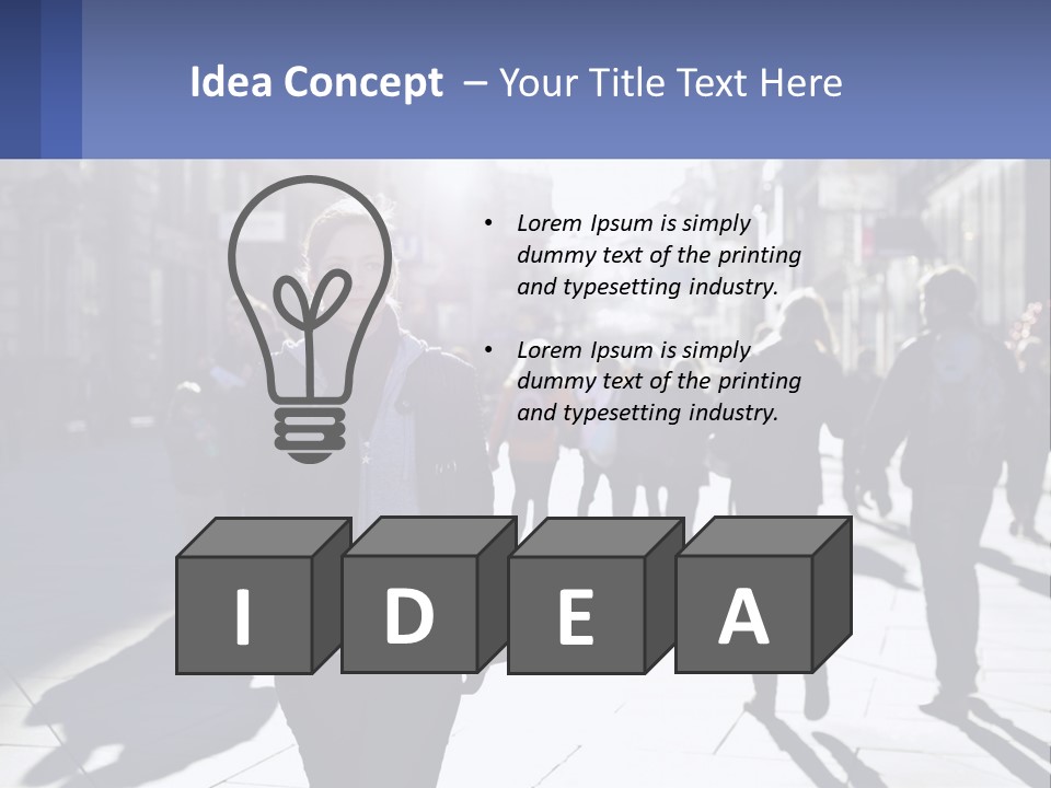 Industry Switch System PowerPoint Template