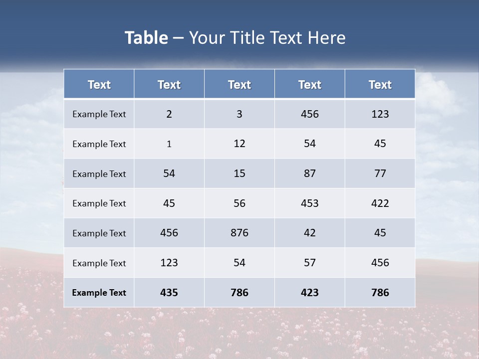 Equipment Part Cooling PowerPoint Template
