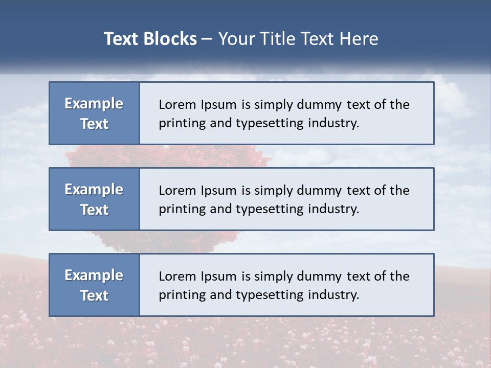 Equipment Part Cooling PowerPoint Template