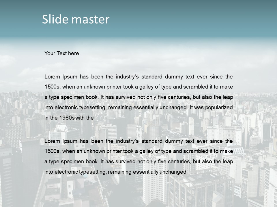 Home Technology Climate PowerPoint Template
