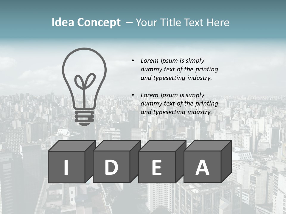 Home Technology Climate PowerPoint Template