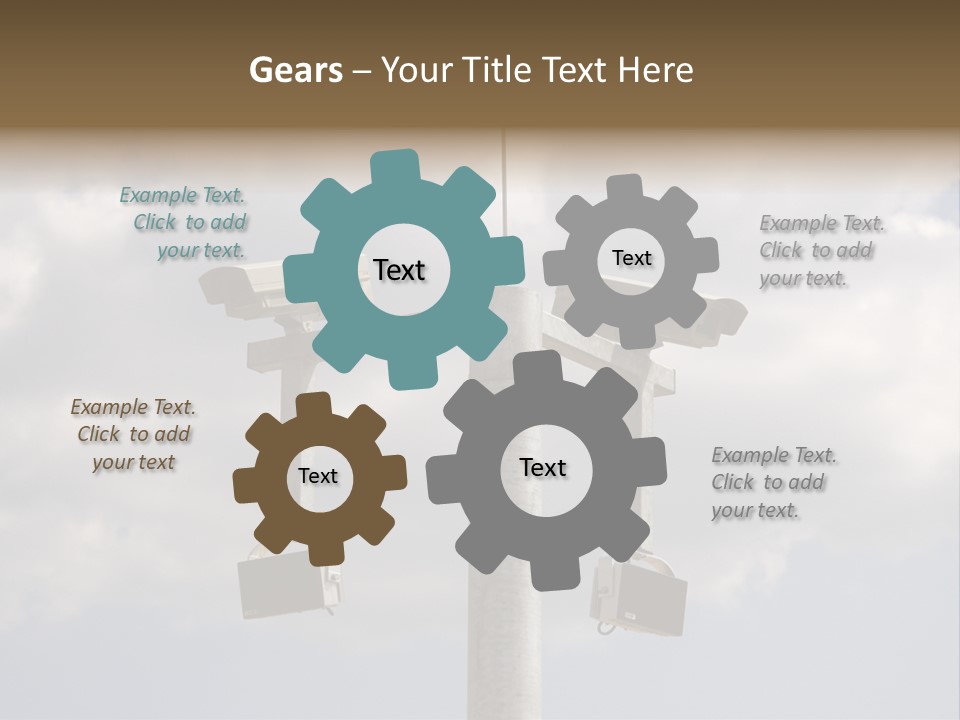 Condition Heat Supply PowerPoint Template