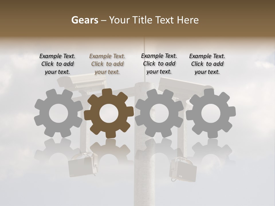 Condition Heat Supply PowerPoint Template