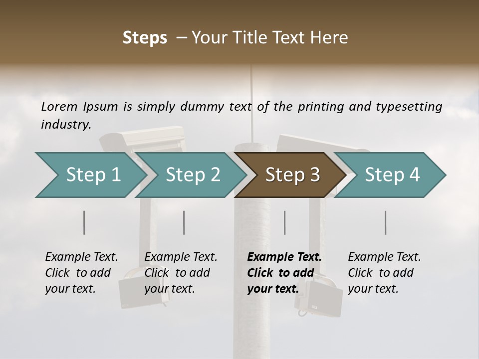 Condition Heat Supply PowerPoint Template